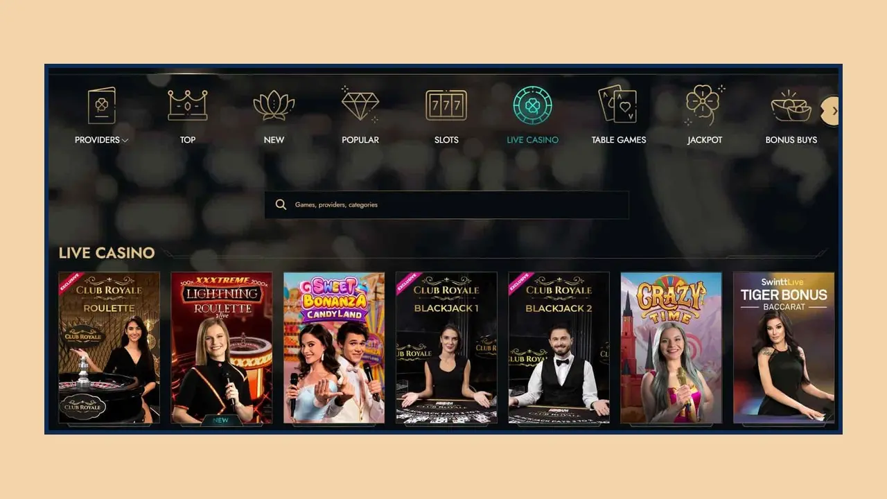 Il catalogo di giochi di Dolly Casino merita una menzione speciale.
